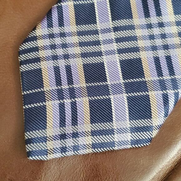 Hart Schaffner Marx | Silk Plaid Tie - Picture 2 of 6